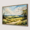 Vibrant Countryside Landscape Canvas Print Wall Art