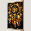 Vibrant Dreamcatcher Art Poster | Bohemian Wall Decor