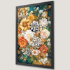 Vibrant Floral Fantasy Art Poster for Modern Decor