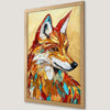 Vibrant Fox Art Poster | Bohemian Wildlife Decor