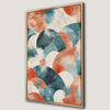 Vibrant Geometric Pattern Canvas Print for Elegant Decor