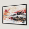 Vibrant Landscape Sunset Canvas Print Art Wall Decor