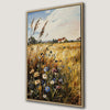 Vibrant Landscape Wildflowers Canvas Print