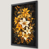 Vibrant Lily Bouquet Art Poster - Bohemian Floral Decor