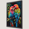 Vibrant Macaws Art Poster | Exotic Bird Wall Decor