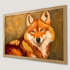 Vibrant Red Fox Art Poster - Bohemian Wildlife Decor