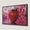 Vibrant Strawberry Canvas Print for Kitchen Decor