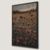 Vibrant Wildflower Canvas Print for Nature Wall Decor