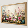 Vibrant Wildflower Field Art Poster for Spring Decor
