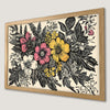Vibrant Wildflowers Art Poster - Elegant Floral Wall Decor