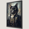 Victorian Cat Art Poster - Gothic Decor for Your Walls