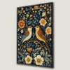 Vintage Birds & Blooms Canvas Print by William Morris