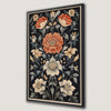 Vintage Floral Art Canvas Print Inspired by William Morris
