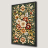 Vintage Floral Blooms Canvas Print for Home Decor