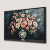 Vintage Floral Bouquet Canvas Print for Spring Decor