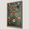 Vintage Wildflowers Canvas Print Inspired by William Morris