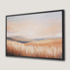 Wheat Field Landscape Canvas Print with Autumn Colors