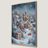 Whimsical Winter Wonderland Canvas Print Festive Decor
