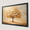 White Blossoms Tree of Life Art Poster for Serene Decor