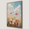 Wildflower Bliss Canvas Print with Vibrant Colors