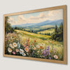Wildflower Landscape Art Poster - Nature's Beauty for Your Walls