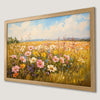 Wildflower Meadow Art Poster | Vibrant Landscape Decor
