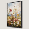 Wildflower Meadow Daisies Canvas Print for Home Decor