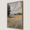 Wildflower Summer Meadow Canvas Print, Tranquil Nature Decor
