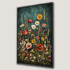 Wildflowers Painting Canvas Print with Floral Beauty