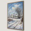 Winter Landscape Snowy Countryside Canvas Print Wall Art