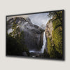 Winter Storm at Yosemite Falls Panoramic Canvas Print
