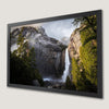Yosemite Falls Winter Storm Art Poster - Stunning Nature Print