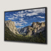 Yosemite Valley Landscape Rocky Cliffs Canvas Print